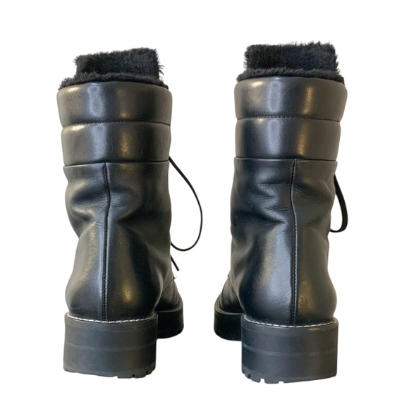 Stuart Weitzman Women’s Black Combat Boots - Picture 5 of 8